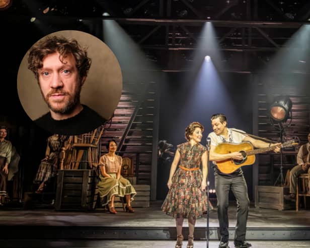 Ryan O'Donnell (inset) talks the parallels being on the road with the production of The Ballad of Johnny and June with that of Johnny Cash himself. 