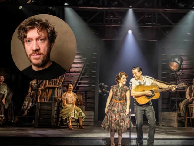 Ryan O'Donnell (inset) talks the parallels being on the road with the production of The Ballad of Johnny and June with that of Johnny Cash himself.