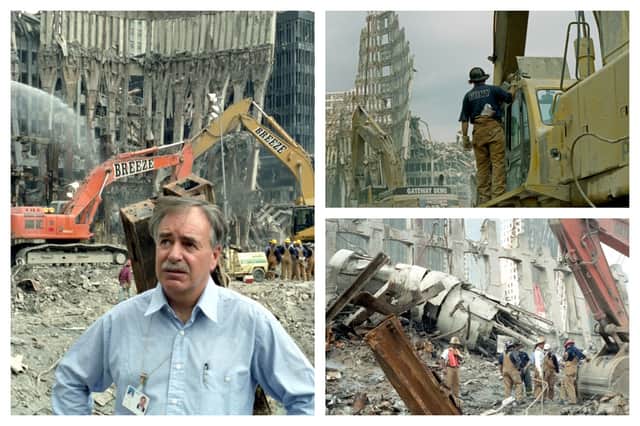 Paul returned to Ground Zero in the weeks after the attacks.