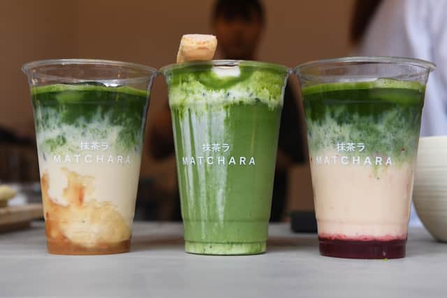 Matchara drinks