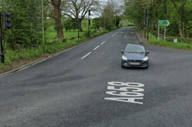 A contraflow system is currently in place at the junction between Pool Bank New Road and Leeds Road A660.
