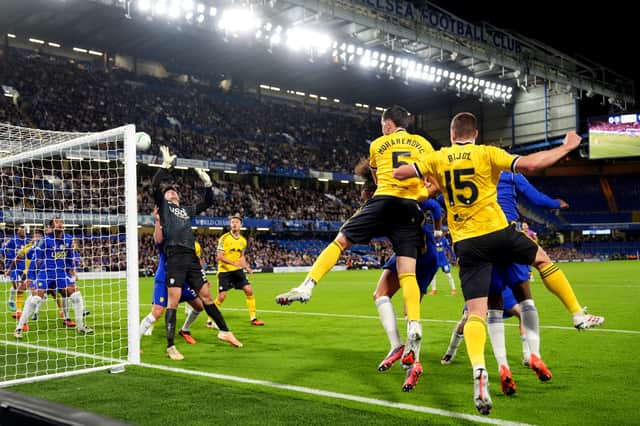 Leeds United were unable to capitalise on Tarik Muharemovic’s brilliant header at Chelsea.