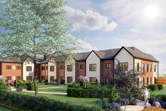 One and two bedroom apartments would be built at the vacant Richmond House site on Richmond Road if a planning application is successful.