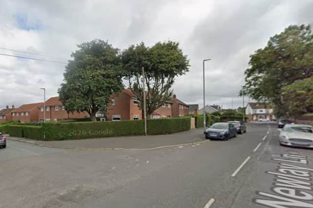 The incident took place on Newlay Lane, Bramley, on Thursday night