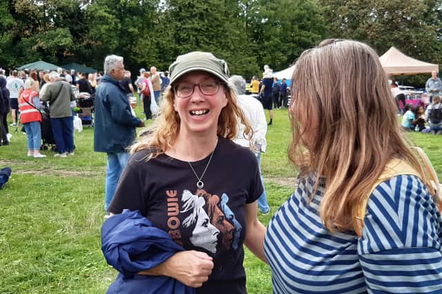 Attendees enjoying Armley festival