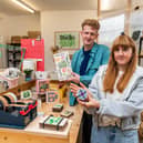 Jakob Creswell-Rost and Freya Hawtin are founders of botanical-inspired gift business Studio Wald