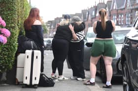 30th June 2026
Students moving out of their accommodation in Headingley, Leeds as student tenancies end
Pictured students say farewell as they leave
Picture Gerard Binks