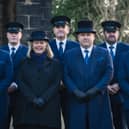Gateway Funeral Services owners Emma and Richard Arnold with members of their dedicated team.