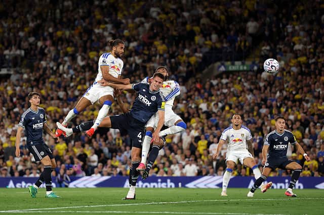Leeds United physically dominated Newcastle.