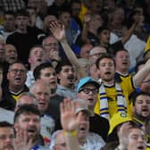 Fans in the Kop.