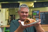 Mike Pratt owner of The Yorkshire Wrap Company with yorkshire wrap