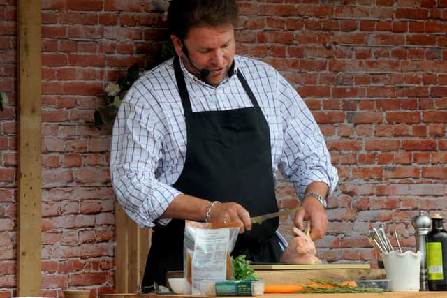 TV chef James Martin has warned that the industry is facing an “unprecedented” number of pressures