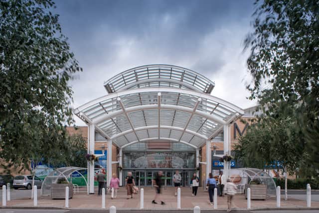 White Rose Shopping Centre.