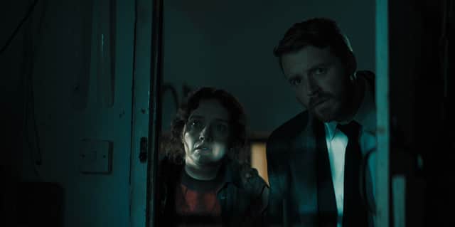 Olivia Cooke and Jack Lowden in Slow Horse