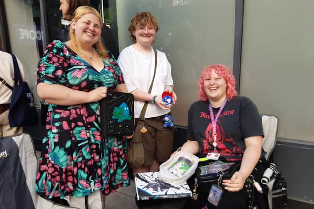 Leeds Pokémon fans queueing outside Travelling Man