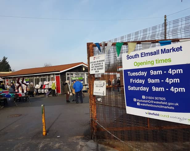 South Elmsall Market is one of six local markets operated by Wakefield Council