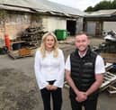 16th September 2026
JAKPAK Wrapping Machinery Ltd, Wortley have been awarded £2..1 million to redevelope site with new warehouse and showroom
Pictured Jack Wainman of Jakpak and Francesca Hardy architectural designer
Picture Gerard Binks