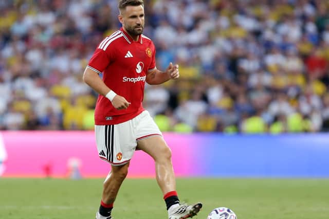Luke Shaw is a doubt ahead of Manchester United's trip to Leeds United.