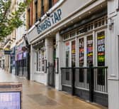 Bowers Tap, Lower Briggate, Leeds.
Picture By Yorkshire Evening Post Photographer,  James Hardisty. Date: 19th October 2023.