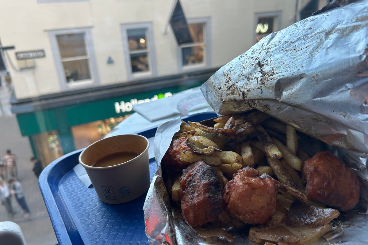 Dole Leeds review: I visited the Trinity Kitchen food van serving Irish spice bags
