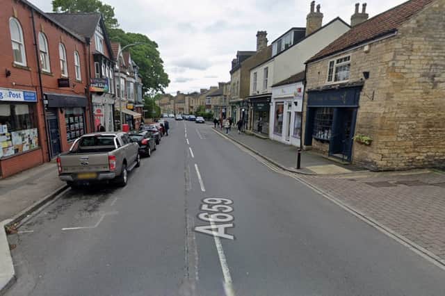 The incident took place on High Street this morning