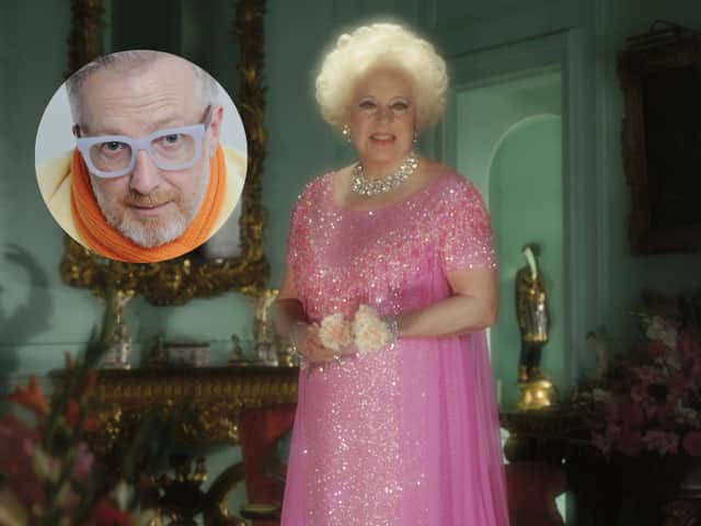 Matthew Sweet (inset) reveals that behind the powder and pink, Barbara Cartland was a fierce advocate for those she felt downtrodden