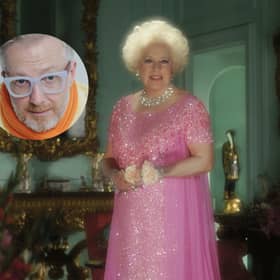 Matthew Sweet (inset) reveals that behind the powder and pink, Barbara Cartland was a fierce advocate for those she felt downtrodden