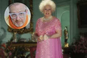 Matthew Sweet (inset) reveals that behind the powder and pink, Barbara Cartland was a fierce advocate for those she felt downtrodden