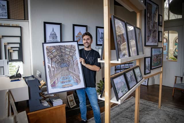 Art by Arjo is a new shop selling hand-drawn prints in the Corn Exchange 