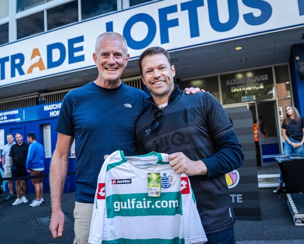 QPR legend Jamie Mackie opened the swap