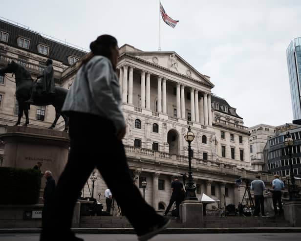 A general view of the Bank of England