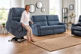 At SASO you can try adjustable powered chairs to make sitting and rising easier.