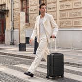 The 55x40x20cm black cabin suitcase is currently £25.49 in a limited-time Amazon deal.