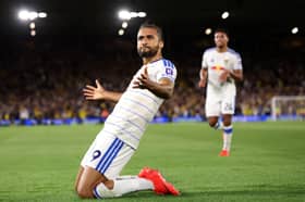 BRACE: Eventually, for Leeds United striker Dominic Calvert-Lewin.