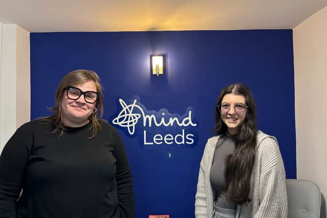 Jane Lindsay and Katie Morris from Leeds Mind