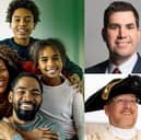 (Top left to bottom right) Richard Burgon, MP for Leeds East and the Lord Mayor of Leeds, Councillor Stephen Holroyd are just some of the speakers at this year's Afrikindness Parenting & Inclusion Conference