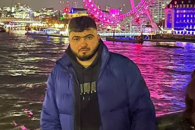 Farmanullah Sherzad, 26, who was fatally stabbed