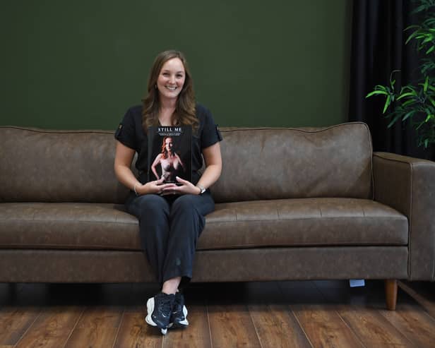 18th September 2029
Pictured Laura Slater who has published Still Me, a magazine which enables women with breast cancer to tell their stories
Picture Gerard Binks