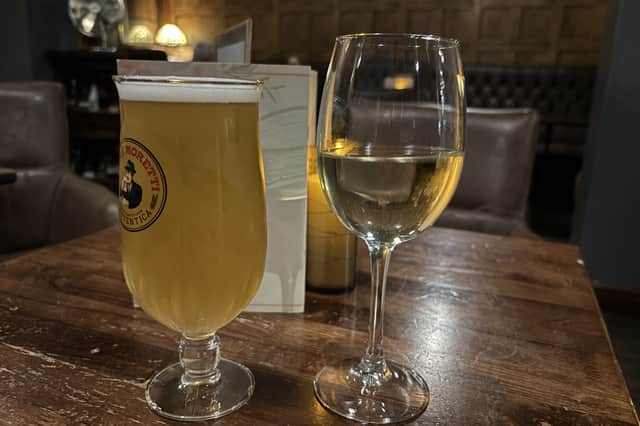 The Decanter has an extensive wine list and plenty of beers for those looking for something else.