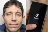  Campy (pictured) attacked his partner after a row about the volume on his phone as he watched TikTok videos.