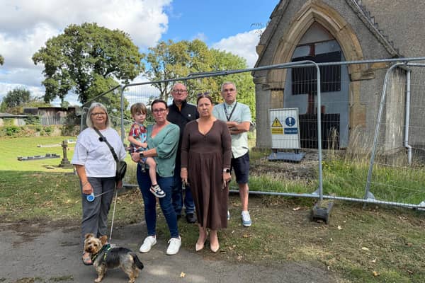 Residents and councillors have started a campaign to save two historic chapels in Knottingley Cemetery