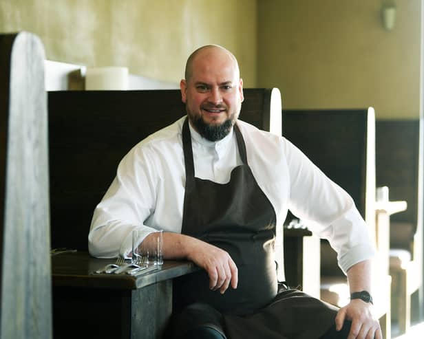 Head chef Tim Kitchen.