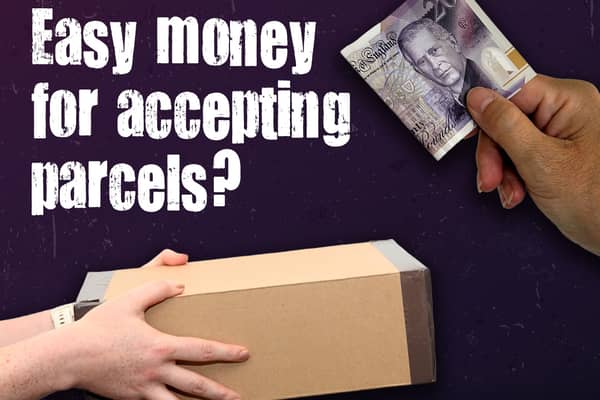 West Yorkshire Police are warning over a trend of people being offered parcels for cash