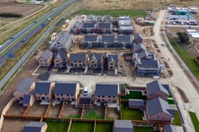 Part of the Morwick Green housing development in Leeds