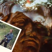 A new podcast on the "Bingley Byron" has launched, celebrating the works of John Nicholson based on research from the late Tony Harrison (inset)