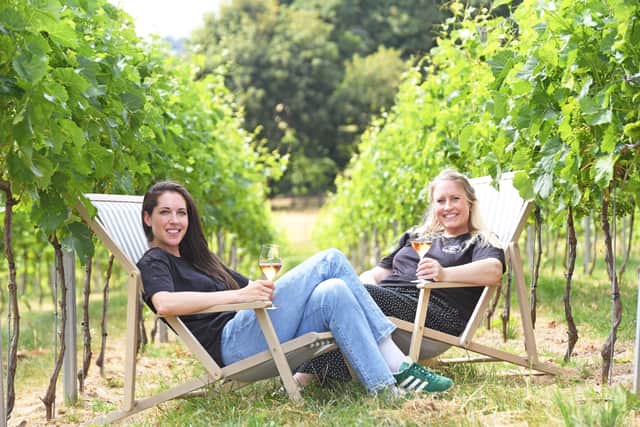 The business was founded in 2022 by Sophie Ellis (right) and Laura Tillotson (left).