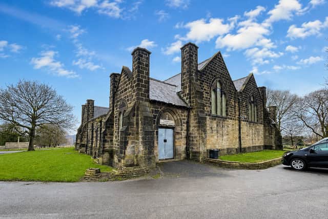 Harehills Cemetery Chapel is being marketed with a guide price of £175,000-plus