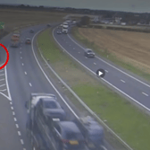 Officers are appealing for information to identify the driver of van.