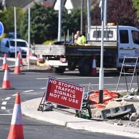 The new traffic signals at Lawnswood Roundabout will begin operating this week.