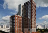 A look at what the 21-storey block of flats could look like in Leeds